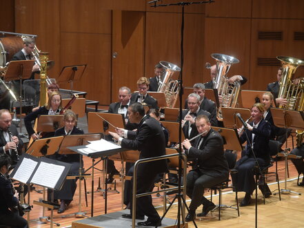 Benefizkonzert in Augsburg mit dem Musikorps der Bundeswehr