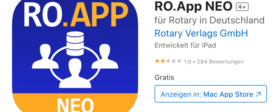 Neue Version der RO.App NEO ist verfügbar