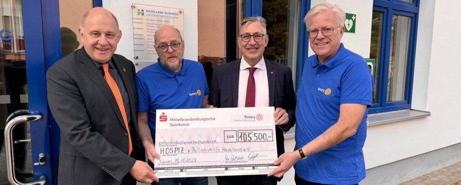 Über 100.000 Euro für die Hospizarbeit im Havelland