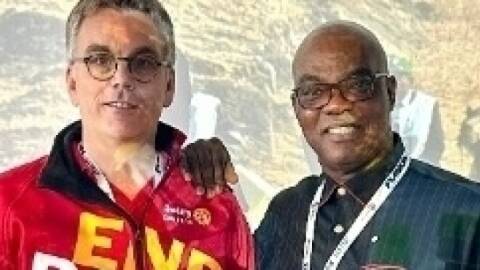 Rotary International President elect ist langjähriger Poliokämpfer