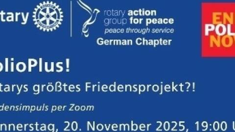 PolioPlus – Rotarys größtes Friedensprojekt?!