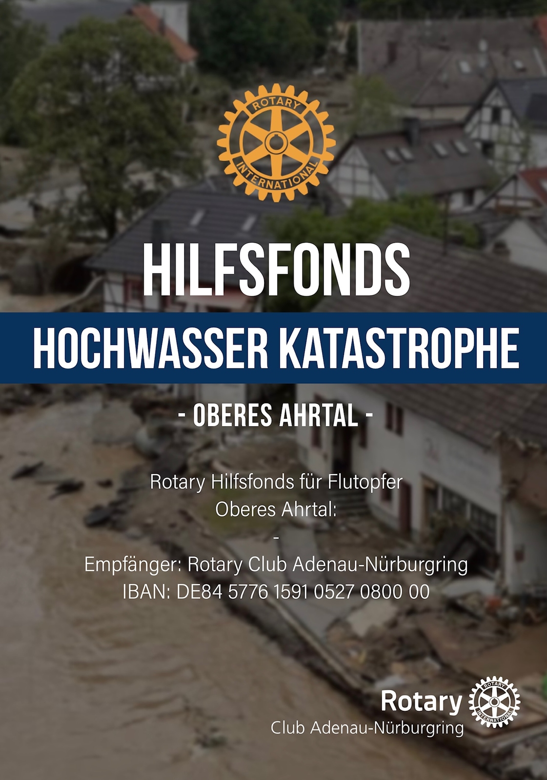 2021, ahrtal, hochwasser, flut, spenden, spendenaufruf, hilfsfonds