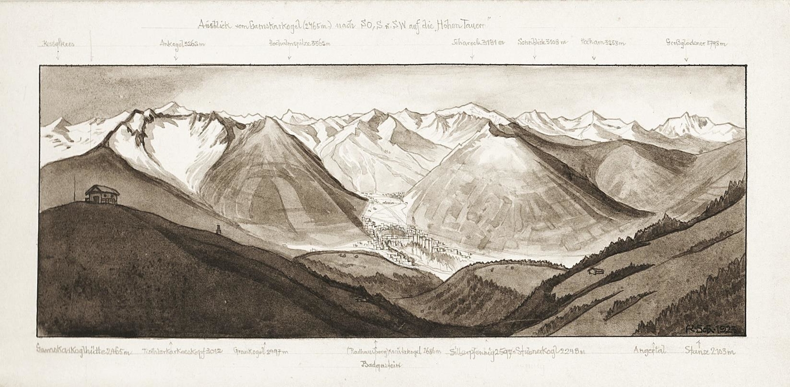 Gasteinertal, Bad Gastein, RC Bad Gastein, Scheiblbrandner, Gamskarkogelhütte