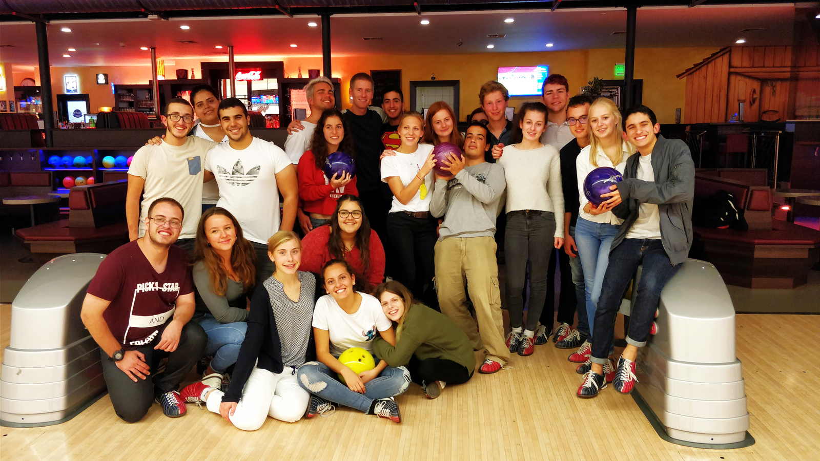 Israel, Interact, IAC, Bad Homburg,Bowling Besuch, Hottenrott